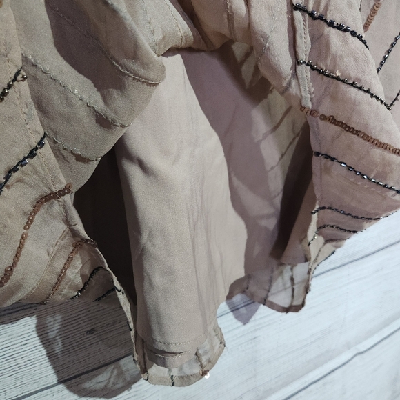 Michael Stars By Anthropologie 100% Silk Dress, Size S - Picture 4 of 7